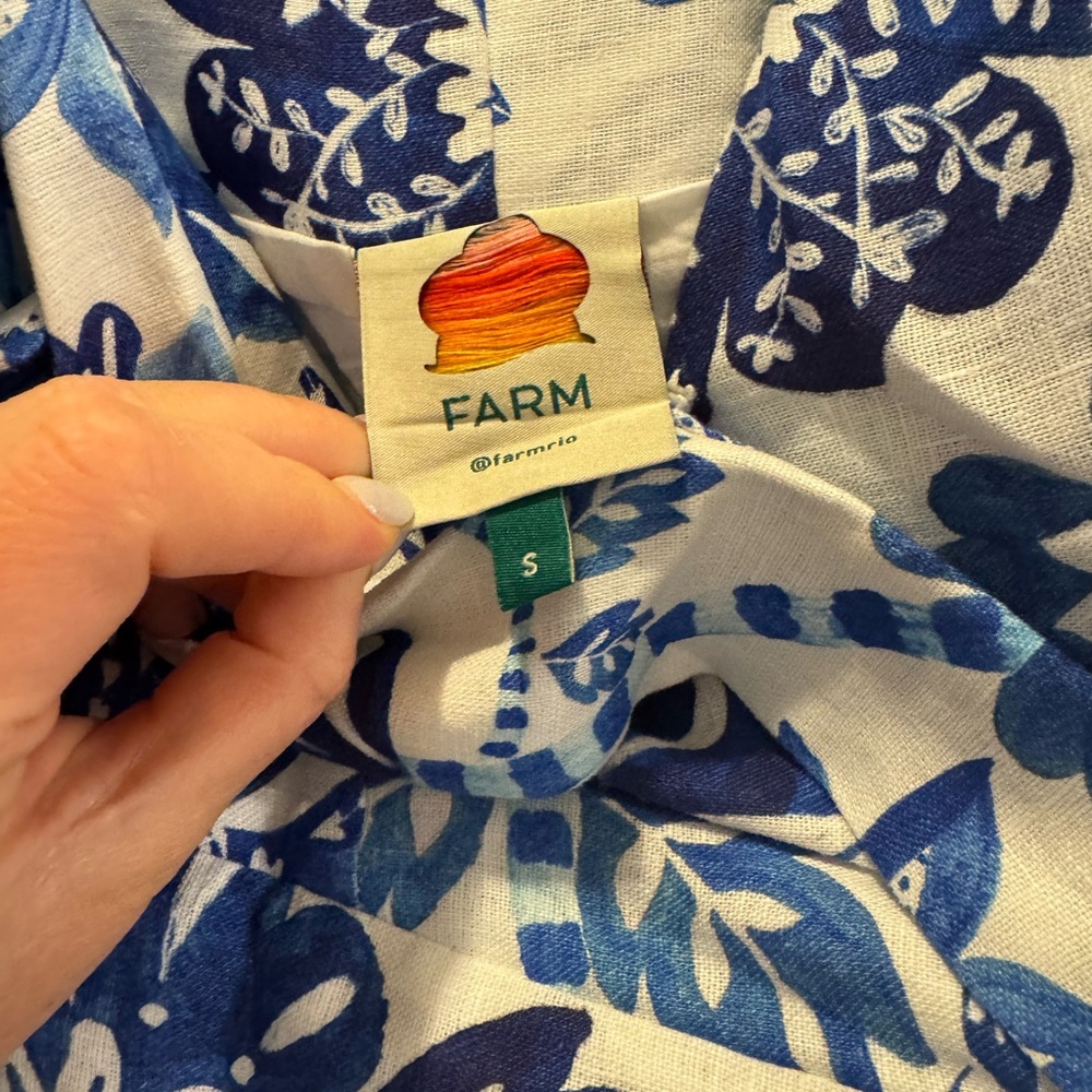 Farm rio linen dress - Picture 4 of 6